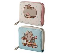 PUCKATOR Porte-monnaie À Fermeture Eclair Pusheen Foodie-Chat (Petit) Monedero, Unisex-Adulto, Multicolor (Multicolor), Talla Única