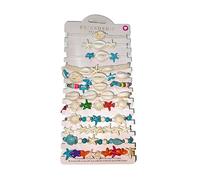 Puckator Pulseras de moda: conchas y estrellas de mar