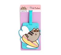 Puckator Pusheen The Cat Summer Surfer - Etiqueta de equipaje de PVC