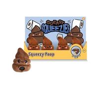 Puckator Queasy Squeezies - Juguete de peluche para excrementos
