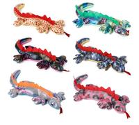 Puckator- Relleno de Arena-Salamandra-Grande No Aplica Juguetes antiestrés, Multicolor, 40cm Length (CX1H)