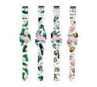 Relogio Digital em Silicone Brilha no escuro - Minecraft (Sortido)