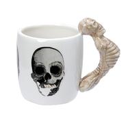Puckator Skull - Taza con mango de calavera