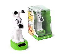 Puckator Solar PAL - Idefix Figura Bailarina de energía Solar - Astérix y Obélix para salpicadero de Coche, Escritorio o alféizar de Ventana, Idea de Regalo
