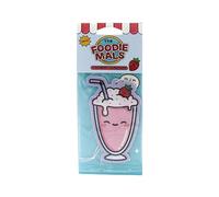 Puckator Strawberry Foodiemals Betty the Milkshake - Ambientador de fragancia para habitación para el hogar, baño, difusores de aroma pequeño, neutralizador de olores, removedor de humo
