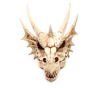 Puckator Testa Teschio di Drago da appendere, poliresina, mezclada, altura 47 cm, ancho 39 cm, profundidad 31 cm