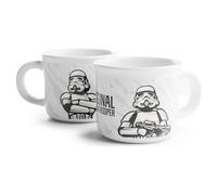 Puckator the original stormtrooper - juego de 2 tazas de café expreso