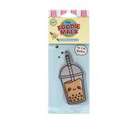 Puckator Vanilla Foodiemals Boba the Bubble Tea Ambientador - Difusor de fragancia ambientador de habitación para el baño del hogar - Difusores de aroma de niebla de aroma pequeños - neutralizador de