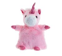 Puckator WARM29 - Cojín térmico con diseño de Unicornio Rosa Bordado, 100% poliéster