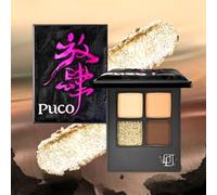 PUCO - 4 Colors Eyeshadow Palette - Iced Tea #L07 Iced Tea - 6g
