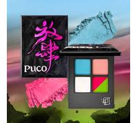 PUCO - 4 Colors Eyeshadow Palette - Margarita #L06 Margarita - 6g