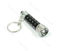Puco Mini linterna brillante de 5 LED para llavero para llavero Bla linternas