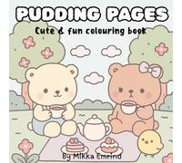 PUDDING PAGES: An awesome way to spend your time colouring cute, engaging pages for both young and old.