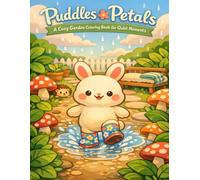 Puddles & Petals: A Cozy Garden Colouring Book for Quiet Moments (The Rainy Day Friends Collection)