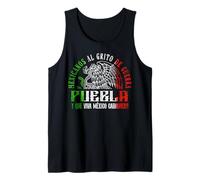 Puebla México Souvenir Mexican Travel Vacation Camiseta sin Mangas