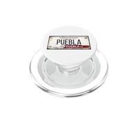 Puebla México Souvenir Mexican Travel Vacation License Plate PopSockets PopGrip para MagSafe