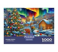 Pueblo 1000 PiezasRompecabezas para Adultos PuzzlesEducacionalSerie de Pueblo Pequeño Juego Desafío PuzzlesJuego de Rompecabezas para Todo para Mujeres, Regalos para Hombres70x50cm/1000pcs
