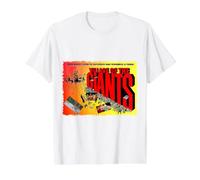 Pueblo de los Gigantes Vintage Sci-Fi Horror Camiseta gráfica económica, Hombre, Blanco, XL