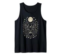 Pueblo gótico Bruja Bruja aquelarre Halloween Fairycore Camiseta sin Mangas
