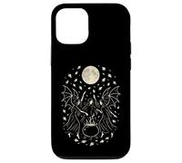 Pueblo gótico Bruja Bruja aquelarre Halloween Fairycore Carcasa para iPhone 12/12 Pro