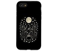 Pueblo gótico Bruja Bruja aquelarre Halloween Fairycore Carcasa para iPhone SE (2020) / 7/8