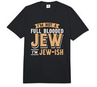 Pueblo judío Moderno No Soy un judío de Sangre Completa Soy judío Comfort Colors Adult Heavyweight T-Shirt