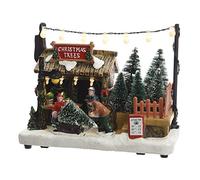 PUEBLO NAVIDEÑO LED 3XAA 18X10,5X14,2CM