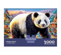 Pueblo Panda Juego De Puzzle En Familia Una Tormenta De Color Y Desafío - El Regalo Original Que Hará Inolvidable Tu Navidad, Recomendado para +14 70x50cm/1000pcs