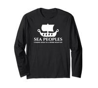 Pueblos del Mar - Antiguo Bronce Historia Mediterránea Meme Manga Larga