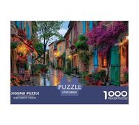 Pueblos encantadores Puzzle 1000 Piezas para Entretenimiento Creativo Clásicos Regalos Decoración del Rompecabezas Desafiante Noches De Juegos Adultos Y Niños A Partir De 12 Años 38x26cm/1000pcs