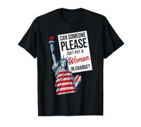 ¿Puede Alguien por Favor Poner a una Mujer a Cargo político Camiseta