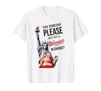 ¿Puede Alguien por Favor Poner a una Mujer a Cargo político Camiseta