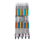 Puede ampliar las barreras móviles, Retractable Barrier Multicolor 0.8m 1.1m 1.5m Height Pack of 1(Multicolor,Colored)