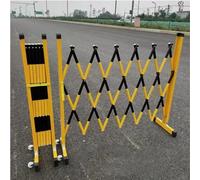 Puede ampliar las barreras móviles, Retractable Expandable Traffic Barricade Fence Barrier 1.2m x (1-5) m Multicolor(Noir,1.2x5m)