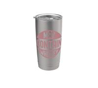 Puede contener whisky Bebidas Divertidas Bebidas Adulto Bebiendo Broma Vaso térmico de acero inoxidable de doble pared