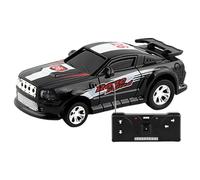 Puede el Coche de Carreras teledirigido,Coche teledirigido, Coche de Control Remoto para niños con barricadas, de de Carreras de simulación de latas, pequeño y Fresco de RC para ni