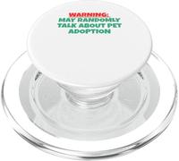 Puede Hablar al Azar sobre la adopción de Mascotas PopSockets PopGrip para MagSafe