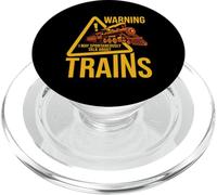 Puede Hablar espontáneamente sobre Trenes Modelo de ferrocarril Divertido PopSockets PopGrip para MagSafe