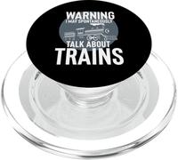 Puede Hablar espontáneamente sobre Trenes Modelo de ferrocarril Divertido PopSockets PopGrip para MagSafe