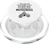 Puede Parecer Que Te Estoy Escuchando Pero En Mi Dirt Bike PopSockets PopGrip para MagSafe