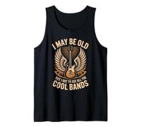 Puede Que Sea Viejo, Pero Tengo Que Ver Todas Las Bandas geniales: Funny Rock Camiseta sin Mangas