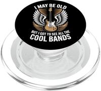 Puede Que Sea Viejo, Pero Tengo Que Ver Todas Las Bandas geniales: Funny Rock PopSockets PopGrip para MagSafe
