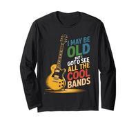 Puede Que Sea Viejo, Pero Tengo Que Ver Todas Las Bandas geniales Manga Larga