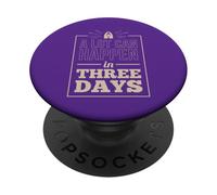 Pueden Pasar Muchas Cosas en Tres días PopSockets PopGrip Adhesivo