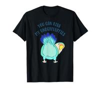 Puedes besar a mi agapornis Azul holandés Underfluffies Camiseta