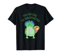 Puedes besar a mi agapornis Verde de Underfluffies Camiseta