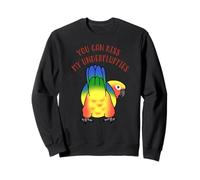 Puedes besar a My Underfluffies Sun Conure Funny Sudadera