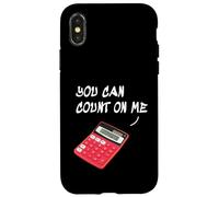 Puedes Contar Conmigo. crujiente de números de ábaco. Carcasa para iPhone X/XS