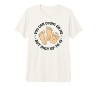 Puedes Contar Conmigo, Pero Solo hasta 15 amputados de Brazo Divertidos Camiseta Premium