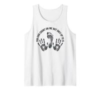 Puedes Contar Conmigo, Pero Solo hasta 15 amputados Divertidos de piernas Camiseta sin Mangas